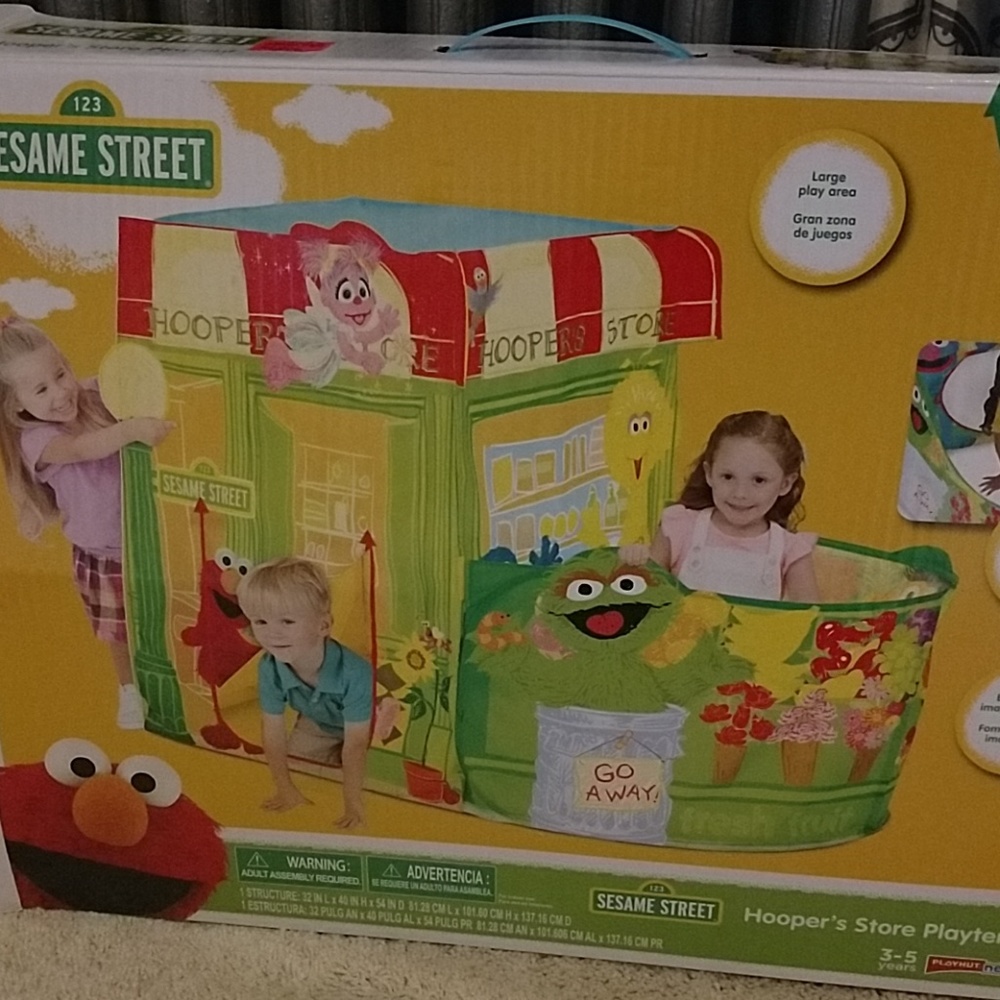 Sesame Street tent